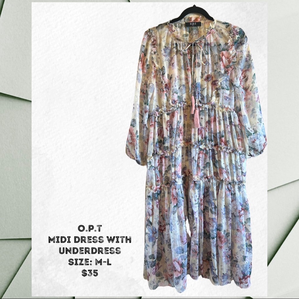O.P.T Midi Dress